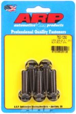 "3/8""-24 x 1.250 hex black oxide bolts" (5pcs) - Image 2