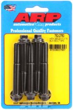 "3/8""-24 x 2.750 hex black oxide bolts" (5pcs) - Image 2