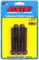 "3/8""-24 x 3.000 hex black oxide bolts" (5pcs) - Image 2