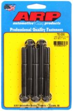 "3/8""-24 x 3.250 hex black oxide bolts" (5pcs) - Image 2