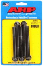 "3/8""-24 x 3.500 hex black oxide bolts" (5pcs) - Image 2