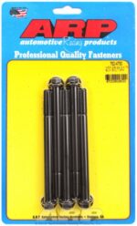 "3/8""-24 x 4.750 hex black oxide bolts" (5pcs) - Image 2