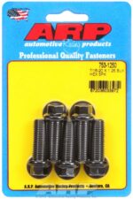 "7/16""-20 x 1.250 hex black oxide bolts" (5pcs) - Image 2