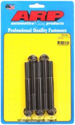 "7/16""-20 x 3.750 hex black oxide bolts" (5pcs) - Image 2
