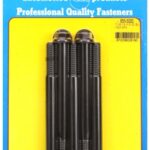 "7/16""-14 X 5.000 hex 1/2 wrenching black oxide bolts" 5pcs