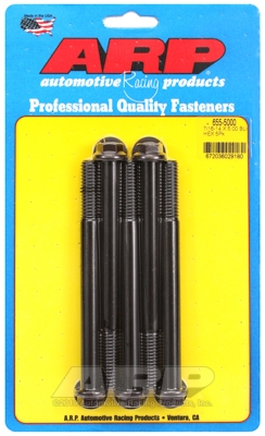 7530642B-B726-8926-A581-A3245D050B9D "7/16""-14 X 5.000 hex 1/2 wrenching black oxide bolts" 5pcs - Image 1