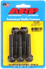 "3/8""-24 x 2.000 hex 7/16 wrenching black oxide bolts" 5pcs - Image 2