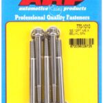 M6 x 1.00 x 65 12pt SS bolts (5pcs)