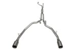 Corsa Cat-Back 3.0" Dual Rear Single 5.0" Ram TRX 6.2 21-23