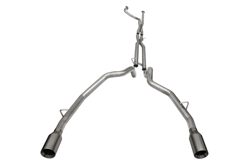 7590C85F-0E88-7FCD-F5BC-02A431F1A7B6 Corsa Cat-Back 3.0" Dual Rear Single 5.0" Ram TRX 6.2 21-23 - Image 1