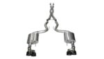 Corsa Cat-Back 3.0" Dual Rear Twin 4.0" Mustang 5.0 15-17