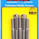 "7/16""-14 X 2.750 hex SS bolts" (5pcs)