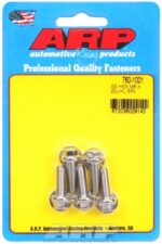 M6 x 1.00 x 20 hex SS bolts (5pcs) - Image 2
