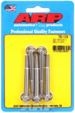 M6 x 1.00 x 55 hex SS bolts (5pcs) - Image 2