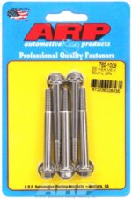 M6 x 1.00 x 60 hex SS bolts (5pcs) - Image 2