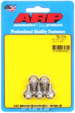 M6 x 1.00 x 12 hex SS bolts (5pcs) - Image 2