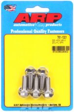 M8 x 1.25 x 20 hex SS bolts (5pcs) - Image 2