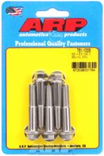 M8 x 1.25 x 45 hex SS bolts (5pcs) - Image 2