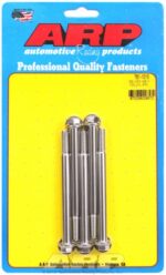M8 x 1.25 x 100 hex SS bolts (5pcs) - Image 2
