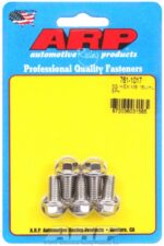 M8 x 1.25 x 16 hex SS bolts (5pcs) - Image 2