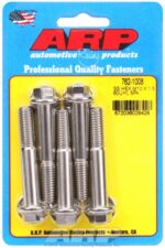 M10 x 1.50 x 60 hex SS bolts (5pcs) - Image 2