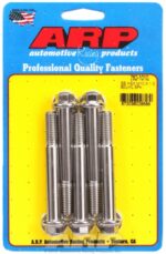 M10 x 1.50 x 80 hex SS bolts (5pcs) - Image 2