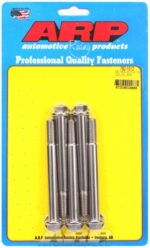 M10 x 1.50 x 100 hex SS bolts (5pcs) - Image 2
