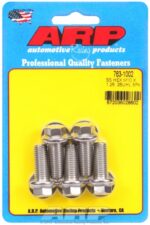 M10 x 1.25 x 25 hex SS bolts (5pcs) - Image 2