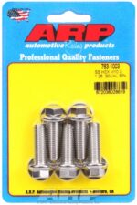M10 x 1.25 x 30 hex SS bolts (5pcs) - Image 2