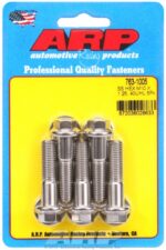 M10 x 1.25 x 40 hex SS bolts (5pcs) - Image 2