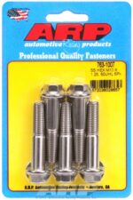M10 x 1.25 x 50 hex SS bolts (5pcs) - Image 2