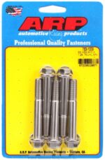 M10 x 1.25 x 70 hex SS bolts (5pcs) - Image 2