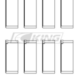 King Conrod Bearing Shell HONDA F20C, F22C, B20, H22 16V