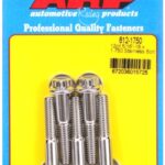 "5/16""-18 x 1.750 12pt SS bolts" (5pcs)