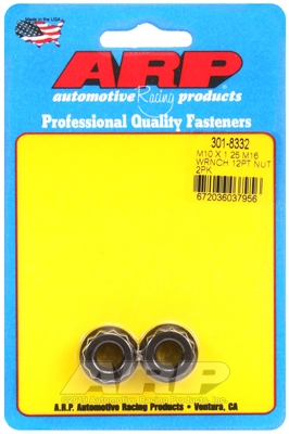 76DE4397-28D4-167E-457F-791057DACDD5 ARP M10x1.25 M16 Socket 12pt. Nut Kit (2 Pc.) - Image 1