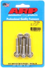 M6 x 1.00 x 35 12pt SS bolts (5pcs) - Image 2