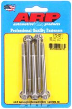 M6 x 1.00 x 70 12pt SS bolts (5pcs) - Image 2