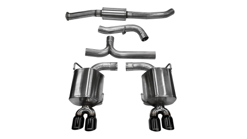 770D170B-E7C3-89A4-C602-A7C669909198 Corsa Cat-Back 3" Dual Rear Twin 3.5" Impreza WRX/STI 08-14 - Image 1