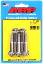M8 x 1.25 x 45 12pt SS bolts (5pcs) - Image 2
