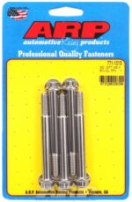 M8 x 1.25 x 80 12pt SS bolts (5pcs) - Image 2