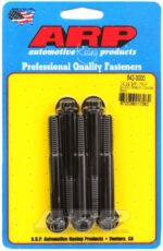 "3/8""-16 x 3.000 12pt black oxide bolts" (5pcs)