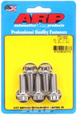 M10 x 1.50 x 25 12pt SS bolts (5pcs) - Image 2