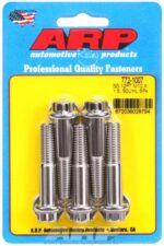 M10 x 1.50 x 50 12pt SS bolts (5pcs) - Image 2