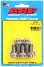 M10 x 1.25 x 20 12pt SS bolts (5pcs) - Image 2