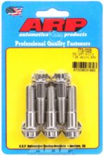 M10 x 1.25 x 40 12pt SS bolts (5pcs) - Image 2