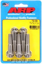M10 x 1.25 x 45 12pt SS bolts (5pcs) - Image 2