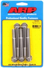 M10 x 1.25 x 80 12pt SS bolts (5pcs) - Image 2