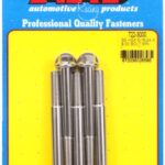"5/16""-24 x 3.000 hex SS bolts" (5pcs)