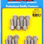 Oldsmobile 330-455 3/8"" SS 12pt header bolt kit"