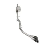 Corsa Cat-Back 3.0" Single Side Twin 4.0" F150 5.0 21-23